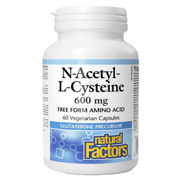 N Acetyl L Cysteine Nac Mg Ct Natural Factors