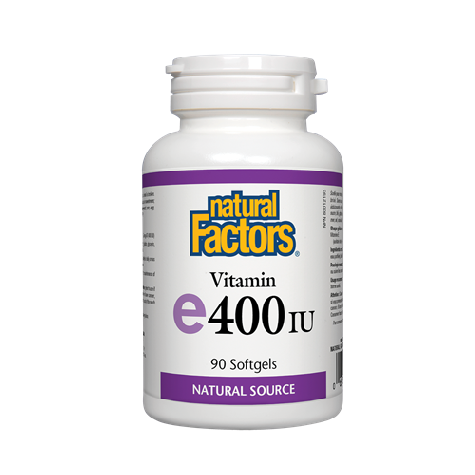 Vitamin E 400IU Natural Factors   Vitamin E400 IU 